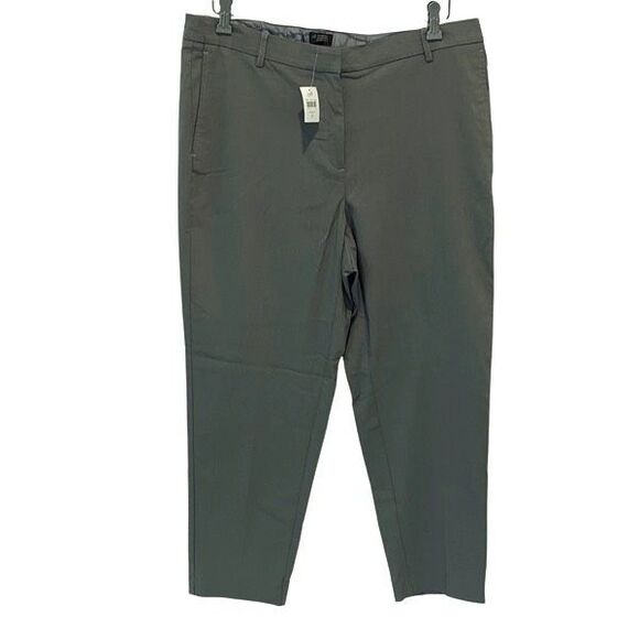 J. Jill Pants - J. Jill Wearever Collection Refined Woven Chino Trousers Caraway Size 18R NWT